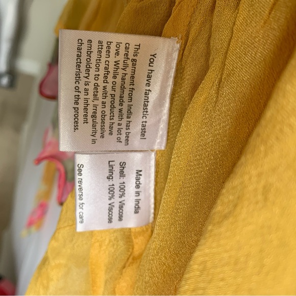 Rococo Sand Avar One Shoulder Floral Tiered Ruffle Mini Dress - Picture 15 of 15